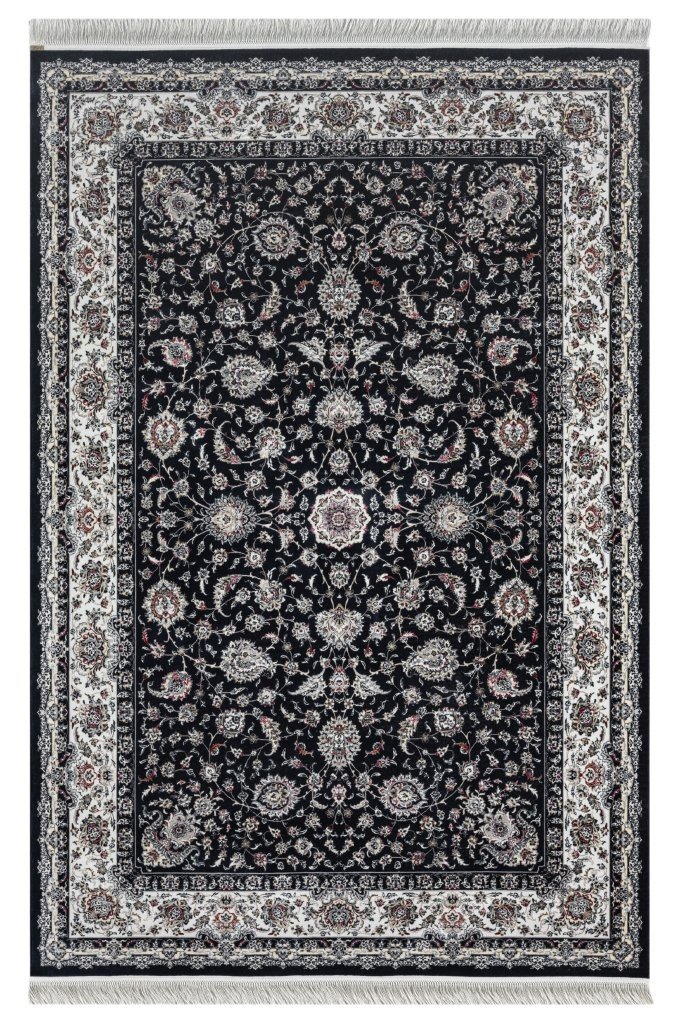 Minyatur Classic Persian Navy Traditional Rug - The Rugs Collection